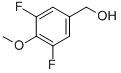 structure of CAS# 706786-41-6, 3,5-Difluoro-4-Methoxybenzyl Alcohol;2,6-Difluoro-4-(Hydroxymethyl)Anisole;3,5-DIFLUORO-4-METHOXYBENZYL ALCOHOL
