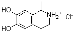 CAS#: 70681-20-8， 6,7-Dihydroxy-1-methyl-1,2,3,4-tetrahydroisoquinolinium chloride