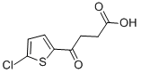 structure of CAS# 70685-06-2, 5-Chloro-gamma-Oxo-2-Thiophenebutanoicacid;4-(5-Chloro-2-Thienyl)-4-Oxo-Butanoate;4-(5-Chloro-2-Thienyl)-4-Oxobutanoate;4-(5-Chloro-2-Thienyl)-4-Keto-Butyrate