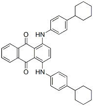 CAS#: 70714-75-9， 1,4-Bis((4-cyclohexylphenyl)amino)-9,10-anthracenedione