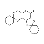 CAS#: 70835-78-8， Hexahydrodispiro[cyclohexane-1,2'-[1,3]dioxolo[4,5]pyrano[3,2-d][1,3]dioxine-8',1''-cyclohexan]-4'-ol