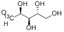 结构式 CAS# 70849-23-9, D-阿拉伯糖-1-13C
