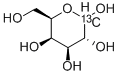 结构式 CAS# 70849-30-8, D-半乳糖-1-13C