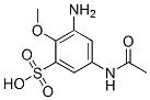 CAS#: 70900-30-0， 5-(Acetylamino)-3-Amino-2-Methoxy-Benzenesulfonic Acid