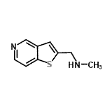 CAS#: 709649-71-8， N-Methyl-1-(thieno[3,2-c]pyridin-2-yl)methanamine