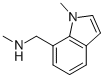 structure of CAS# 709649-75-2, N-Methyl-(1-Methyl-1H-Indol-7-Yl)Methylamine;7-[(Methylamino)Methyl]-1-Methyl-1H-Indole 90%;1-Methyl-7-[(Methylamino)Methyl]-1H-Indole 90%;N-Methyl-1-(1-Methyl-1H-Indol-7-Yl)Methylamine