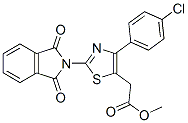 CAS#: 71013-48-4， 4-(p-Chlorophenyl)-2-(1,3-Dioxo-1H-Isoindol-2-Yl)-5-Thiazoleacetic Acid Methyl Ester