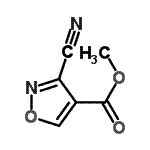 CAS#: 71016-13-2， Methyl 3-cyano-1,2-oxazole-4-carboxylate