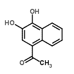 CAS 登录号：71096-10-1， 1-(3,4-二羟基-1-萘基)乙酮