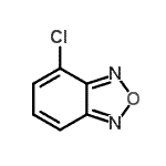 结构式 CAS# 7116-16-7, 4-氯-2,1,3-苯并恶二唑