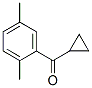 structure of CAS# 71172-44-6, Cyclopropyl-(2,5-Dimethylphenyl)Methanone;St5443077;Nsc71982