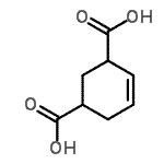 CAS 登录号：71195-32-9， 4-环己烯-1,3-二甲酸