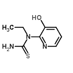 CAS#: 71196-77-5， 1-Ethyl-1-(3-hydroxy-2-pyridinyl)thiourea