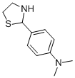 结构式 CAS# 712-80-1, N,N-二甲基-4-(2-噻唑烷基)-苯胺