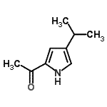 CAS 登录号：7136-72-3， 1-(4-异丙基-1H-吡咯-2-基)乙酮
