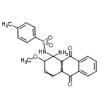 CAS#: 71412-03-8， N-(1-Amino-2-methoxy-9,10-dioxo-1,2,9,10-tetrahydro-1-anthracenyl)-4-methylbenzenesulfonamide
