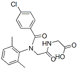 CAS#: 71455-86-2， 2-[[2-[(4-Chlorobenzoyl)-(2,6-Dimethylphenyl)Amino]Acetyl]Amino]Acetic Acid