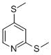 CAS#: 71506-85-9， 2,4-Bis(Methylthio)-Pyridine
