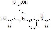 CAS#: 71519-99-8， N-[3-(Acetylamino)Phenyl]-N-(2-Carboxyethyl)-beta-Alanine