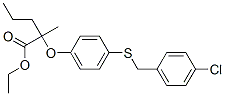 CAS#: 71547-93-8， Ethyl 2-[4-[(4-Chlorophenyl)Methylsulfanyl]Phenoxy]-2-Methyl-Pentanoate