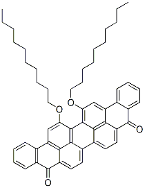 CAS#: 71550-33-9， 16,17-Bis(Decyloxy)Violanthrone