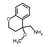 CAS#: 717089-70-8， 1-(4-Methoxy-3,4-dihydro-2H-chromen-4-yl)methanamine