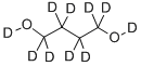 structure of CAS# 71760-76-4, 1,4-Butane-1,1,2,2,3,3,4,4-D8-Diol-D2