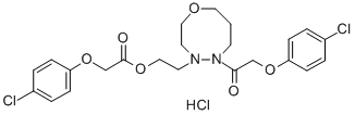 CAS#: 71783-93-2， (4-Chlorophenoxy)-Acetic Acid 2-(5-((4-Chlorophenoxy)Acetyl)Hexahydro-4H-1,4,5-Oxadiazocin-4-Yl)Ethyl Ester Monohydrochloride
