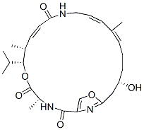 CAS#: 71843-98-6， (4R,7R,8R,9E,14E,16E,20S)-20-Hydroxy-7-Isopropyl-4,8,16-Trimethyl-6,23-Dioxa-3,12,25-Triazabicyclo[20.2.1]Pentacosa-1(24),9,14,16,22(25)-Pentaene-2,5,11-Trione