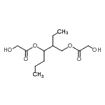 CAS#: 71849-92-8， 2-Ethyl-3-(glycoloyloxy)hexyl glycolate