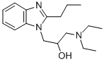 CAS#: 71861-62-6， 1-(Diethylamino)-3-(2-Propyl-1-Benzimidazolyl)-2-Propanol