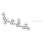 CAS#: 71873-48-8， Tetrasodium 7-{[4-({4-[(7-acetamido-1-hydroxy-3-sulfonato-2-naphthyl)diazenyl]-1-naphthyl}diazenyl)-6-sulfonato-1-naphthyl]diazenyl}-1,3-naphthalenedisulfonate