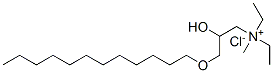 CAS#: 71929-11-8， [3-(Dodecyloxy)-2-Hydroxypropyl]Diethylmethylammonium Chloride