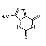 CAS#: 71971-31-8， 7-Methylpyrrolo[2,1-f][1,2,4]triazine-2,4(1H,3H)-dione