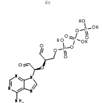 CAS 登录号：71997-40-5， 三磷酸,(2R)-2-[(1R)-1-(6-氨基-9H-嘌呤-9-基)-2-氧代乙氧基]-3-氧代丙基酯,钠盐(1:1)