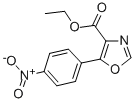 结构式 CAS# 72030-87-6, 5-(4-硝基苯基)-4-恶唑羧酸乙酯