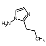 CAS 登录号：720658-04-8， 2-丙基-1H-咪唑-1-胺