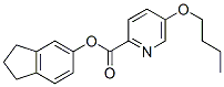 CAS#: 72133-55-2， 2,3-Dihydro-1H-Inden-5-Yl 5-Butoxypyridine-2-Carboxylate
