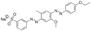 CAS#: 72138-85-3， Sodium 3-[4-(4-Ethoxyphenyl)Diazenyl-5-Methoxy-2-Methylphenyl]Diazenylbenzenesulfonate