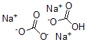 CAS#: 72227-05-5， Trisodium hydrogen carbonate carbonate