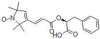CAS#: 72250-35-2， O-3-(2,2,5,5-Tetramethylpyrrolinyl-1-Oxyl)Propen-2-Oyl-beta-Phenyllactate