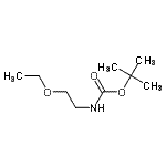 CAS#: 722537-53-3， 2-Methyl-2-propanyl (2-ethoxyethyl)carbamate