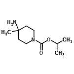 CAS#: 723308-85-8， Isopropyl 4-amino-4-methyl-1-piperidinecarboxylate