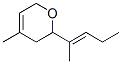 CAS#: 72333-12-1， (2R)-4-Methyl-2-[(E)-Pent-2-En-2-Yl]-3,6-Dihydro-2H-Pyran