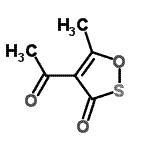 CAS#: 72409-69-9， 4-Acetyl-5-methyl-3H-1,2-oxathiol-3-one