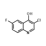 CAS#: 724787-80-8， 3-Chloro-6-fluoro-4-quinolinol