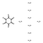结构式 CAS# 7255-28-9, 1,2,3,4,5,6-环己烷六酮八水合物