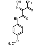 CAS#: 726-11-4， (2E)-2-(Hydroxyimino)-N-(4-methoxyphenyl)-3-oxobutanamide