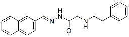 CAS#: 72606-62-3， N-(Naphthalen-2-Ylmethylideneamino)-2-(2-Phenylethylamino)Acetamide