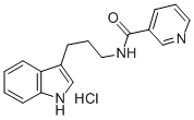 CAS#: 72612-05-6， N-[3-(1H-Indol-3-Yl)Propyl]Pyridine-3-Carboxamide Hydrochloride